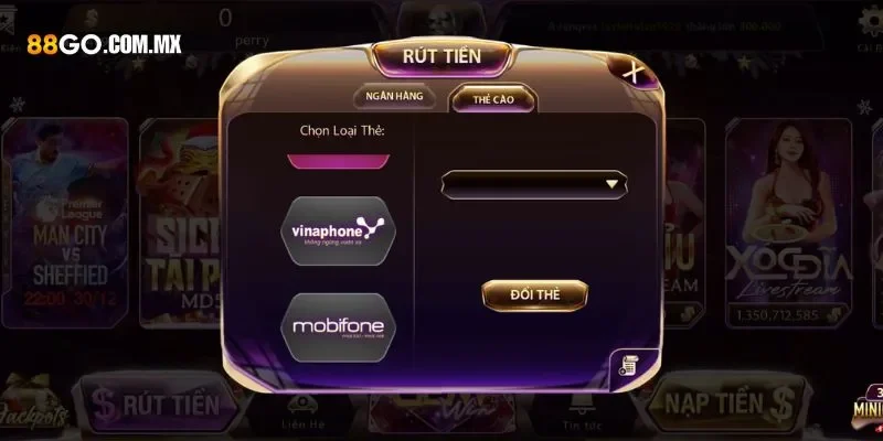 Rút tiền 88Go – Hướng Dẫn Nhanh Chóng Và Cực Kì Đơn Giản Lưu ý quan trọng